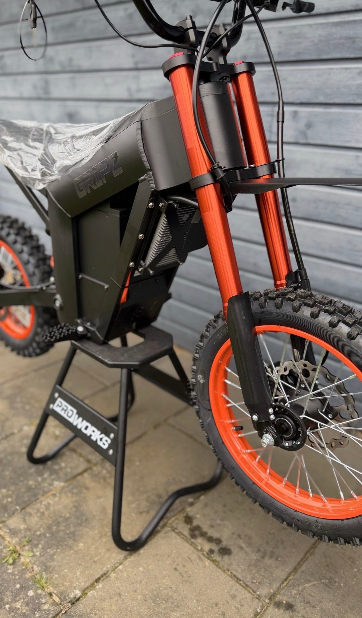 Gripz Bike Orange/Black