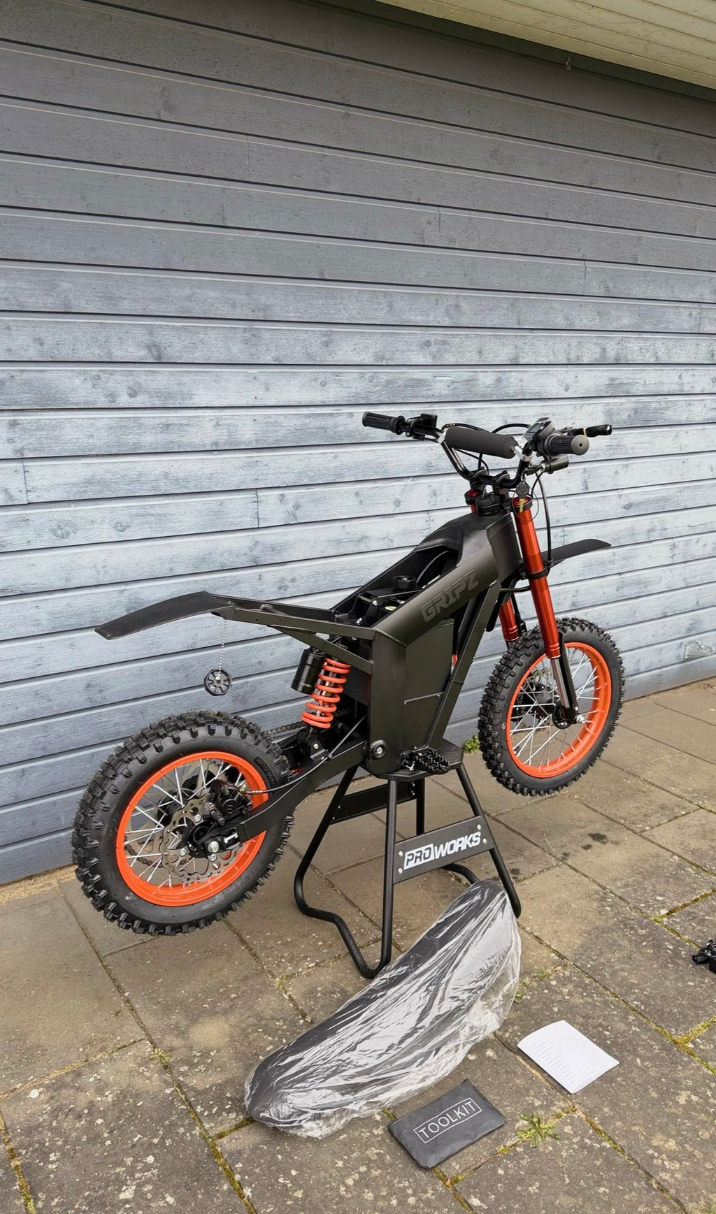 Gripz Bike Orange/Black