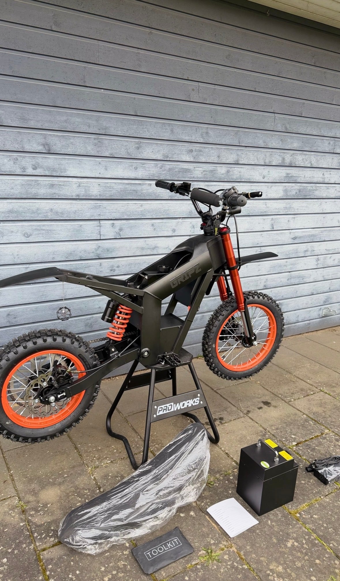 Gripz Bike Orange/Black