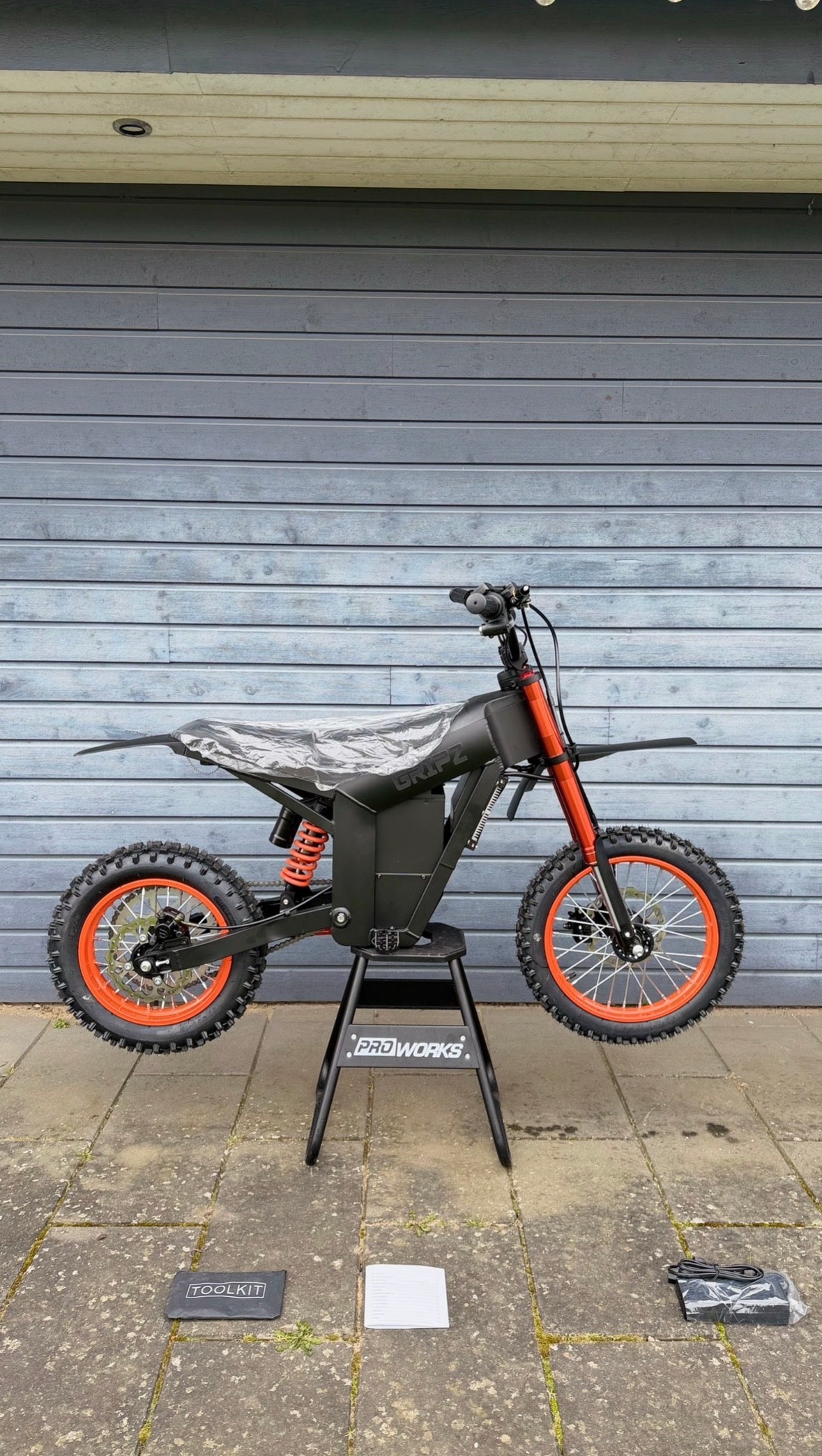 Gripz Bike Orange/Black